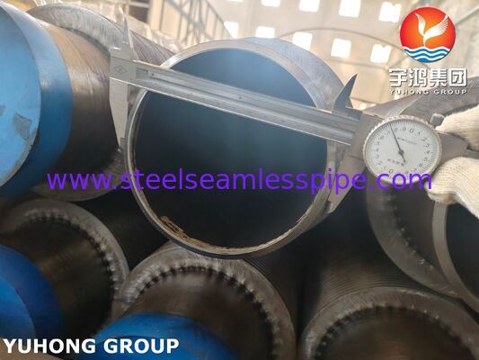 Isıl eşanjörler için A106 taban borulu sarmal kaynaklı kanatlı borular