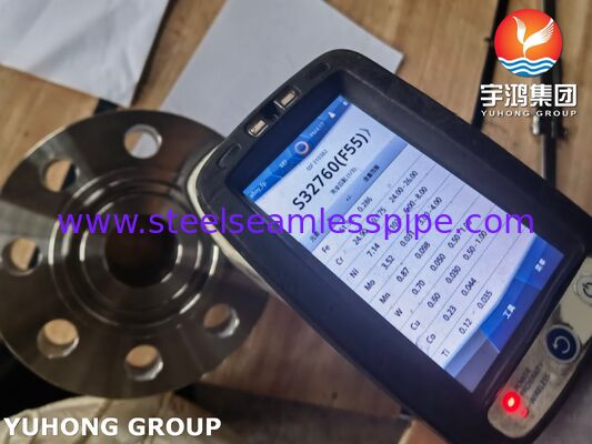 ASTM A182 F55 S32760 Kaynak Boyun Flanş RTJ EN 1.4501 X2CrNiMoCuWN25-7-4