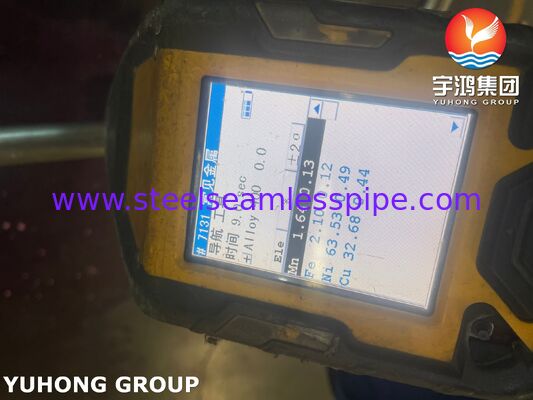 ASME SB163 Monel 400 Bakır Nikel Alaşımı Dikişsiz U Bend Tube, TEMA Isı Değiştiricisi, Kabuk ve Tube Isı Değiştiricisi Uygulaması