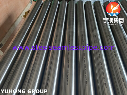 Parlak Annealed ASTM A269 TP304 Buharlaştırıcı için Paslanmaz Çelik Dikişsiz Tüpler 4 "18BWG