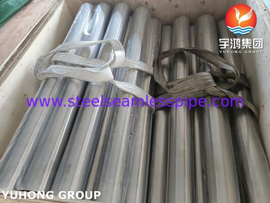 Parlak Annealed ASTM A269 TP304 Buharlaştırıcı için Paslanmaz Çelik Dikişsiz Tüpler 4 "18BWG
