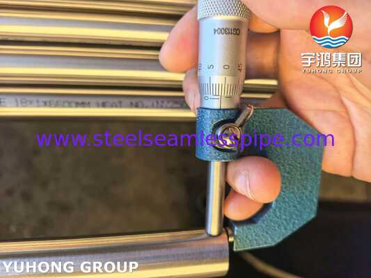 ASTM A249 / ASME SA249 TP316 Düşük basınçlı ısı değiştiricisi ve genel sıvı taşıma sistemleri için kaynaklı boru