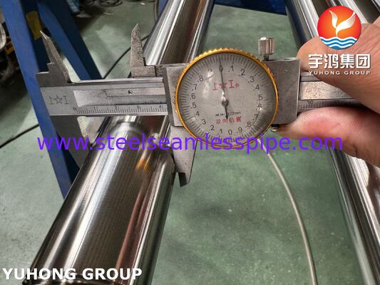 ASTM A270 3A TP304 BA Paslanmaz Çelik Şeker Endüstrisi İçin Sağlıklı Dikişsiz Tüp