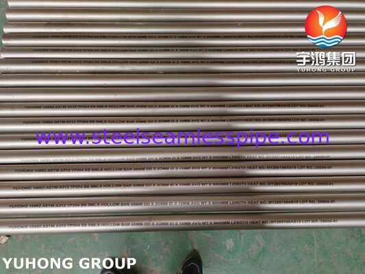 ASTM A312 TP304 Kalın Cidarlı Hollow Borular, Flanş ve Makine İmalatında Kullanılır
