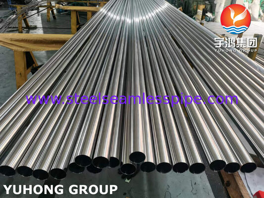 Paslanmaz çelik kaynaklı boru A270 TP304 180 360 Grit Gıda içecekleri ve süt endüstrisi için cilalanmış yüzey