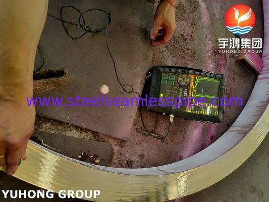 ASME SB171 C70600 CuNi 90/10 Deniz suyu ve deniz sistemleri için dövme halka