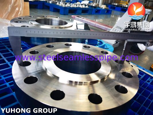 ASTM B564 UNS N10276 / Hastelloy C276 Kaynak Boyun Flanşı, Yükseltilmiş Yüzey (RF) Sınıf 150/300/600, Deniz Suyu Arıtma İçin
