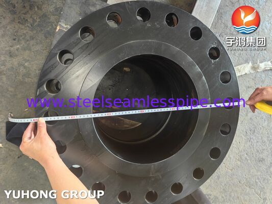 ASTM A694 F56 Yüksek Basınç Hizmetleri için Karbon Çelik Flanslar WNRF / Weld Neck Flange