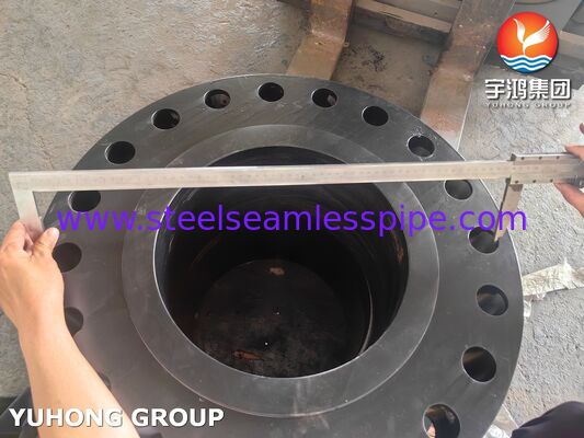 ASTM A694 F56 Yüksek Basınç Hizmetleri için Karbon Çelik Flanslar WNRF / Weld Neck Flange
