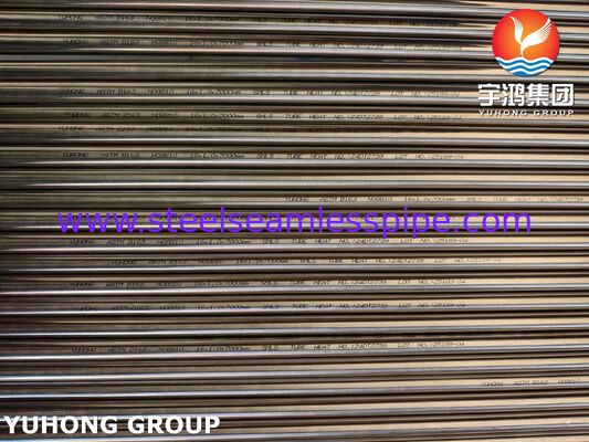 Nikel ve Nikel Alaşımı Dikişsiz Tüp Kondansör ve Isı Değiştiricisi Tüpleri ASTM B163 N08810 ASTM B163 UNS N08800、UNS N08810、UNS N08811、UNS N08825