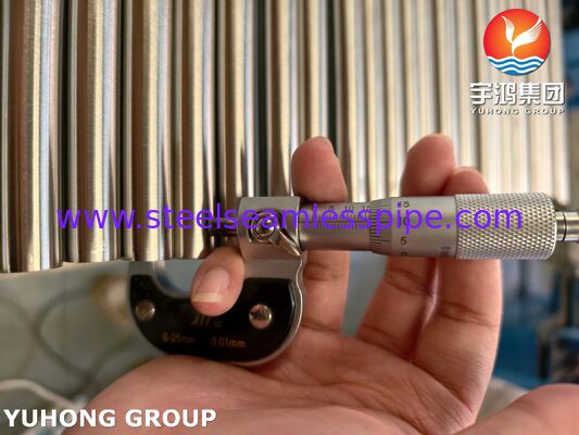 Nikel ve Nikel Alaşımı Dikişsiz Tüp Kondansör ve Isı Değiştiricisi Tüpleri ASTM B163 N08810 ASTM B163 UNS N08800、UNS N08810、UNS N08811、UNS N08825