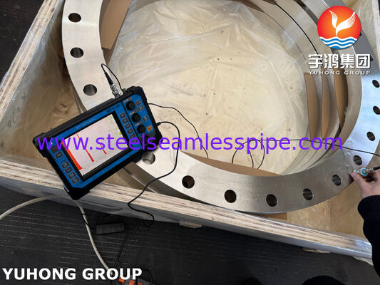 EN1092-1 Type 01A Plate Flange A182 F316L Stainless Steel Flange Flat Face Flanges