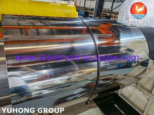 ASTM A240 SS304 PASLANMAZ ÇELİK HASSAS ŞERİT BA SENSÖR ELEMANI İÇİN