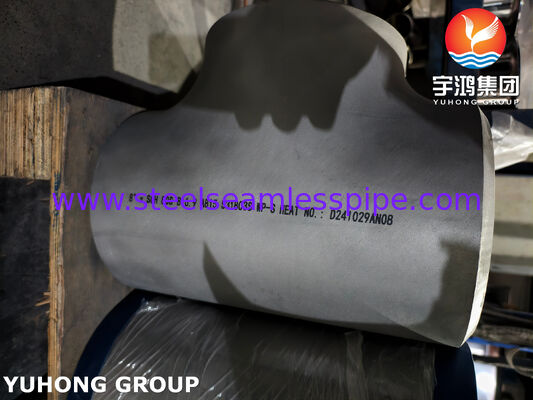 ASTM A815 UNS S31803 Çifte Çelik Bağlantı ASME B16.9 Buttweld Duplex 2205 Eşit Tee