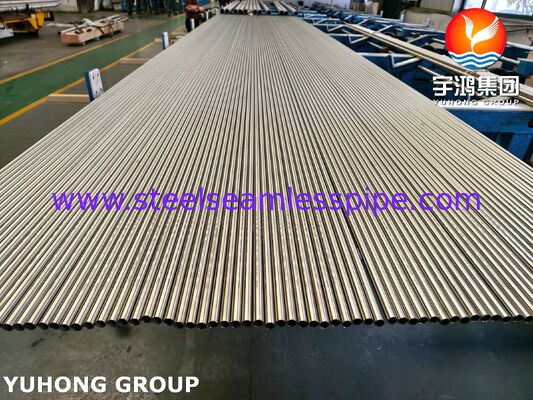 ASTM B163 Incoloy 800H Nikel Alaşımlı Tüp Çözümleri Isı Değiştiricileri İçin Sızdırılmış Dikişsiz Tüpler