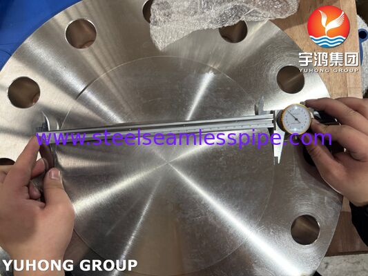 ASTM A182 F51 Duplex 2205 Blind Flange ASME B16.5 BLRF Flange Duplex Steel Flange