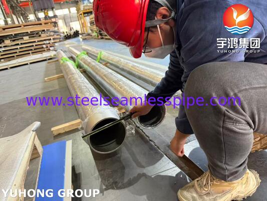 ASTM B619 UNS N10276 Hastelloy C276 Petrokimya Endüstrisi için Nikel Alaşımlı Kaynaklı Boru