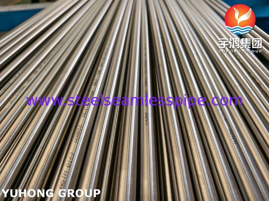 ASTM B163 UNS N08810 Incoloy 800H Kondensör İçin Dikişsiz Parlak Annealed Nikel Alaşımlı Tüp