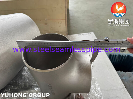 ASTM B366 N08810 Incoloy 800H Nikel Alaşımı Yüksek Sıcaklıklı Borular İçin Eşit Tee