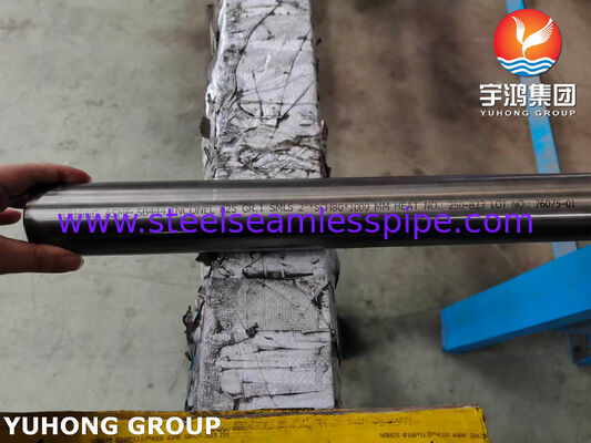Nikel Alaşımlı Boru ASME SB444 Inconel 625 GR.1 Dikişsiz 2'*SCH80*1000MM Kazan ve Basınç Kapısı