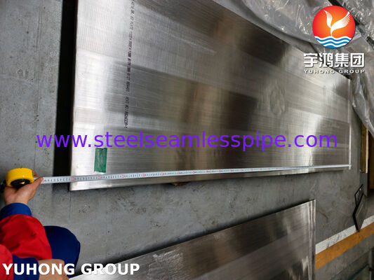 ASTM B127 Monel 400 + ASTM A516 Gr.60 Çelik Kaplama Plaka Patlayıcı Kaplama Basınç Kapısı