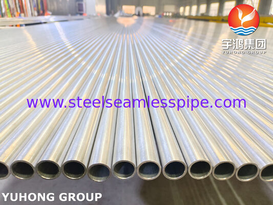 ASME SA213 TP304H Parlak kızartılmış paslanmaz çelik dikişsiz tüp