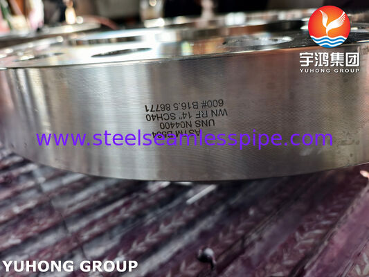 ASTM B564 NİKLE ALLOY MONEL400 UNS N04400 WNRTJ Flanş