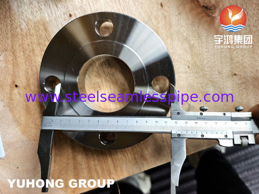 F304H kalıplı kaydırma üstü yükseltilmiş yüz flange paslanmaz çelik RF flange
