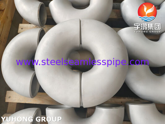 ASTM B366 UNS N06022 / DIN 2.4602 / Hastelloy C22 boru armatürleri 180° SR Dönüş bükülmeleri