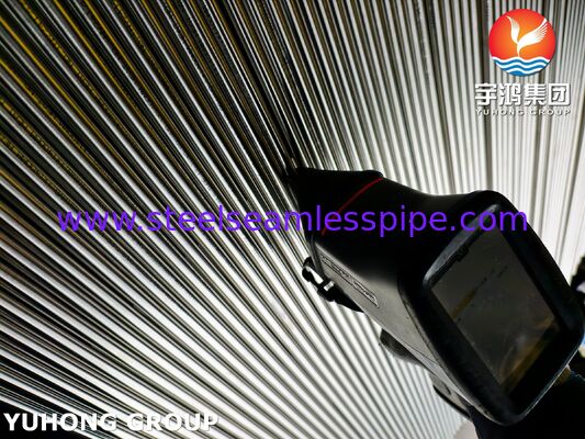 ASME SA789 UNS32205 S31803 Eşanjör, Su Arıtma, Gıda İşleme için Dubleks Çelik Dikişsiz Borulu Eşanjör Borusu
