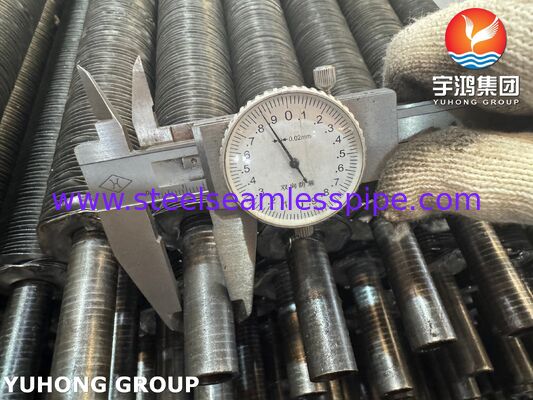 L-Type Wound Finned Tube (ASME SA179 Steel Tube with AL1060 Aluminum Fin)