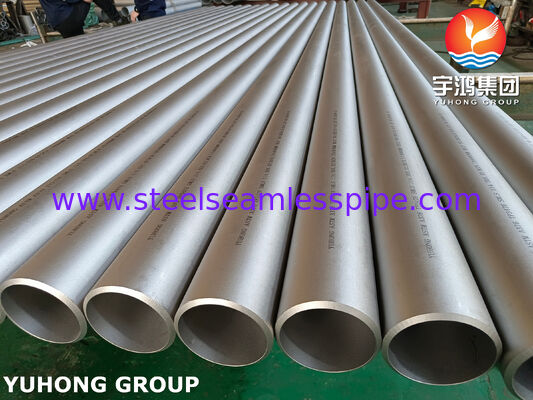 ASTM A376 TP347H dikişsiz tüp Nb-stabilize edilmiş 515MPa 900°C'ye kadar süper ısıtıcı yeniden ısıtıcı çatlama fırını için