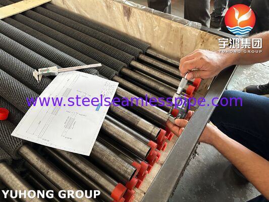 ASTM SA213 T22 Yüksek Sıcaklık Eşanjörleri ve Kazanlar için Tırtıklı Finli Borular