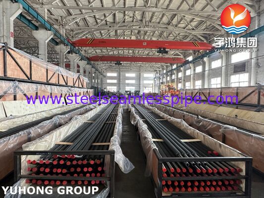 ASTM SA213 T22 Yüksek Sıcaklık Eşanjörleri ve Kazanlar için Tırtıklı Finli Borular