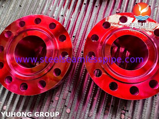 ASTM B564 UNS N04400 Kaynak Boynuz Flange Monel 400 Flange Nikel Bakır Alaşımı WNRTJ Flange