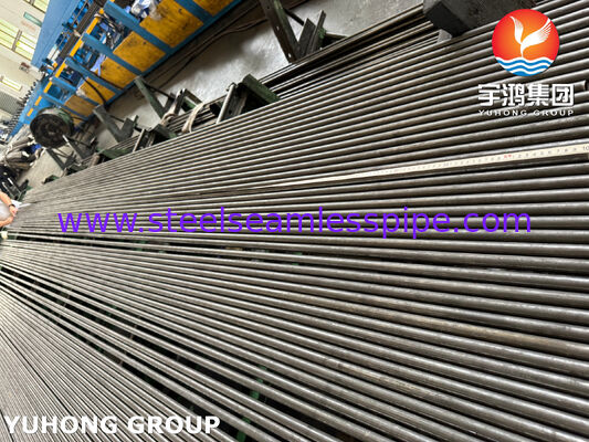ASME SA213 T11 Boiler Superheater Elektrik Santrali için Dikişsiz Alaşımlı Tüp 1.25Cr-0.5Mo Chrome Moly