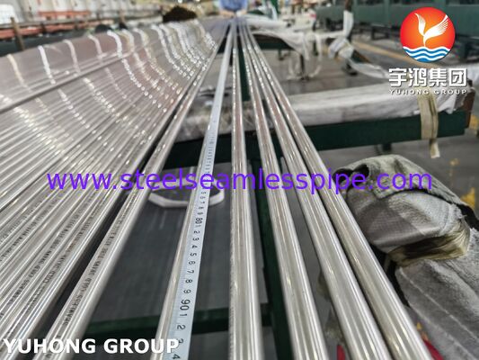 ASTM B111 ASME SB 111 SB 466 C71500 Bakır Nikel Tüpler / 70/30 Bakır Nikel Dikişsiz Tüpler Tüpler