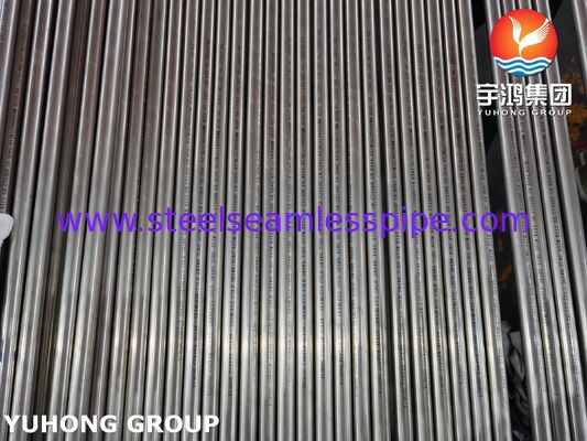 ASTM B111 ASME SB 111 SB 466 C71500 Bakır Nikel Tüpler / 70/30 Bakır Nikel Dikişsiz Tüpler Tüpler
