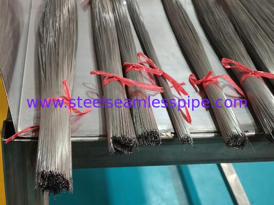 ISO9626 SUS304 SUS316L Tıbbi cihaz aksesuarları için paslanmaz çelik kaynaklı kılcal boru