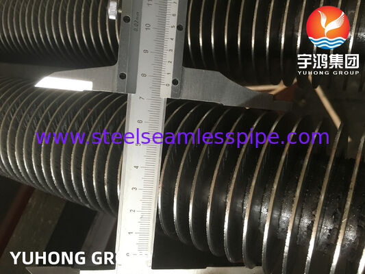 Isı geri kazanım buhar jeneratörleri için tırmıklı kanatlı borular (ASME SA213 T12)