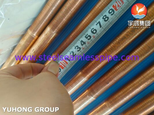 ASTM B111 C12200 Isı Eşanjörü Kondenseri için Bakır Dikişsiz Boru Fosfor-Deoksitlenmiş