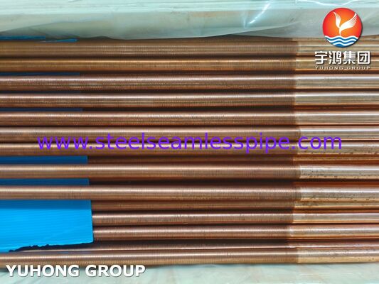 ASTM B111 C12200 Isı Eşanjörü Kondenseri için Bakır Dikişsiz Boru Fosfor-Deoksitlenmiş