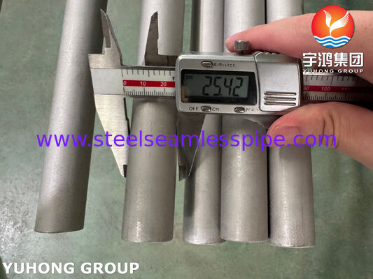 ASME SB163 N08825 Eşanjör için Dikişsiz Nikel Alaşımlı Boru