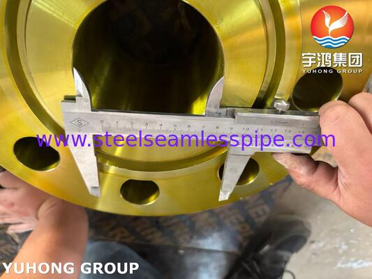 ASTM A694 Sınıfı F42 Karbon Çelik Flanş Kalıplı Kaynak Boynuz Flanş WNRTJ Flanş