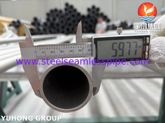 ASTM A312 TP304H 304L Paslanmaz Çelik Kimyasal ve Endüstriyel Uygulamalar İçin Dikişsiz Boru