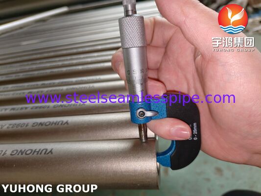 ASTM A312 TP304 / UNS S30400 Kimya Endüstrisi İçin Dikişsiz Paslanmaz Çelik İçi Boş Çubuk