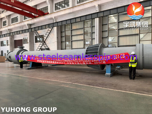 Yüksek basınçlı besleme akışkan değişkenleri ve TEMA ısı değişkenleri tüp paketleri Yuhong Group