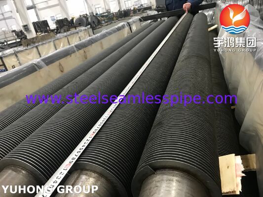 Süper ısıtıcı için yüksek frekanslı kaynaklı kanatlı tüpler ASTM A213 T9