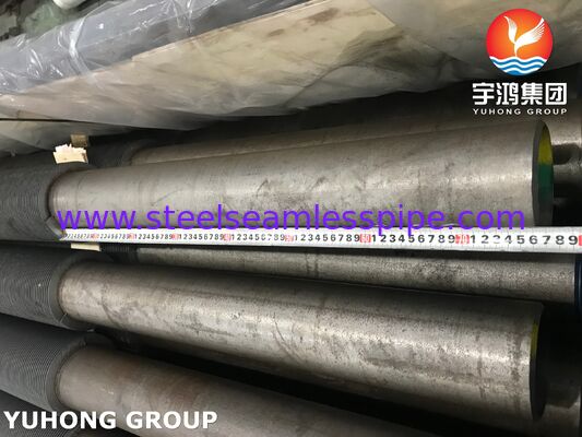 Süper ısıtıcı için yüksek frekanslı kaynaklı kanatlı tüpler ASTM A213 T9