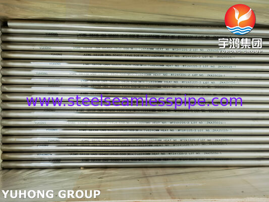 ASME SB338 UNS R50400 Kondenserler ve Eşanjörler için Dikişsiz Titanyum Borular